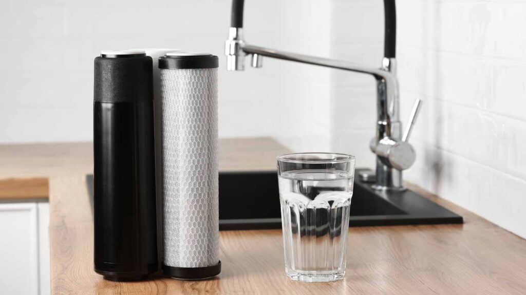 Whole home water filtration system installation Langley BC