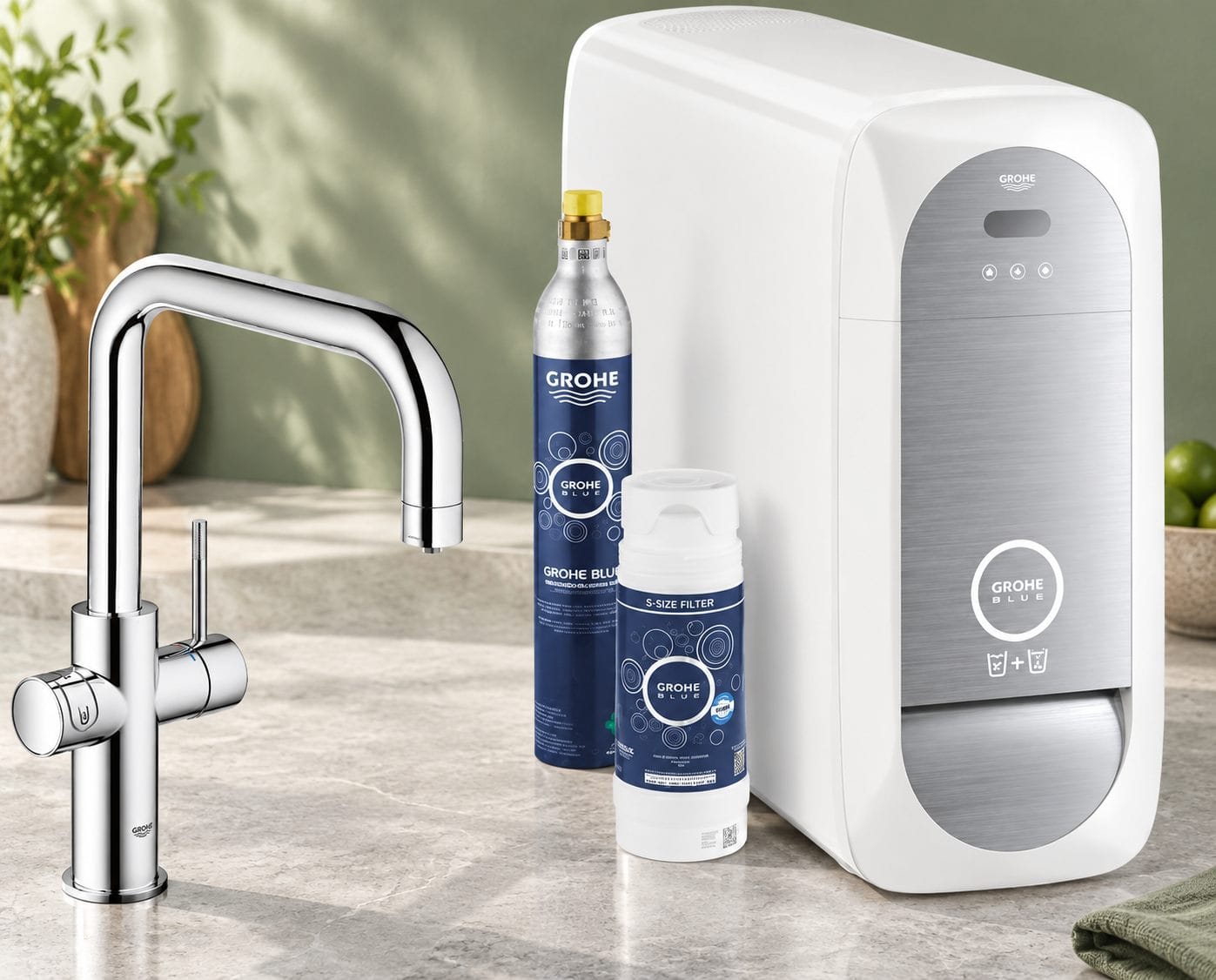 GROHE Blue filtered water kitchen tap