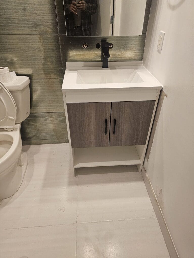 Bathroom Vanity & Sink Installation